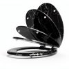 Angel Shield Marble Toilet Seat Elongated Black with Quiet Close-2