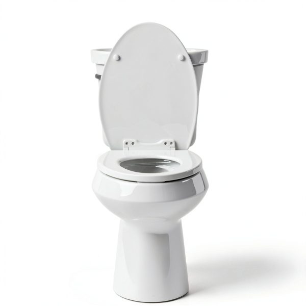 Bemis 500EC 063 Toilet Seat with Easy Clean & Change Hinges, 1 Pack Round, Venetian Pink-3