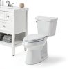 Mayfair Slow Close Wood Toilet Seat - Biscuit Elongated-7