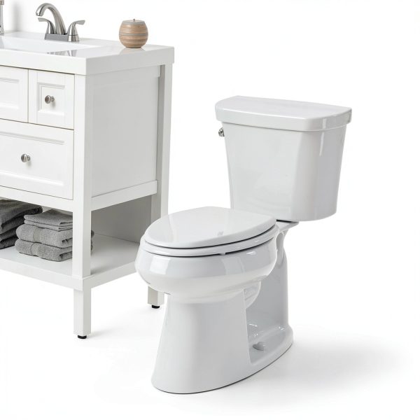 Mayfair Slow Close Wood Toilet Seat - Biscuit Elongated-7