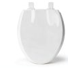 Mayfair Cassel Slow Close Toilet Seat Bone Elongated Premium Wood-1