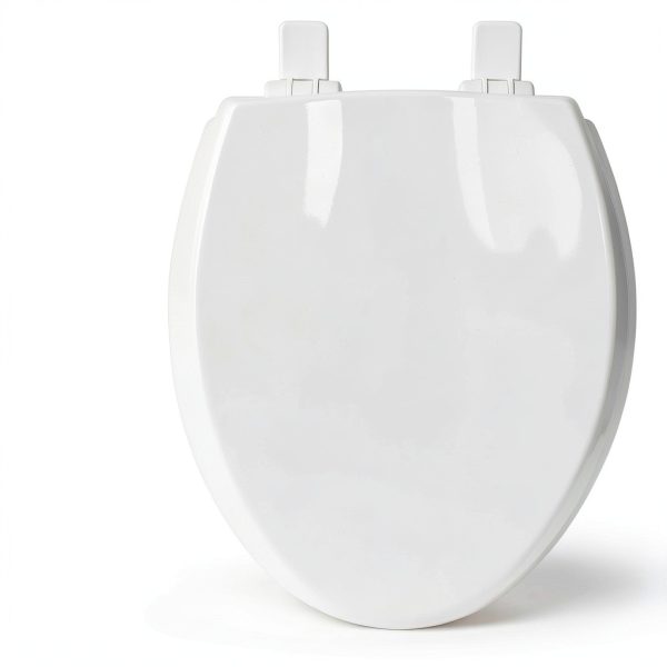 Mayfair Cassel Slow Close Toilet Seat Bone Elongated Premium Wood-1