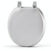 Mayfair 11 000 Economy Soft Cushion Toilet Seat, ROUND, White-1