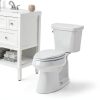 Mayfair Cassel Slow Close Toilet Seat Bone Elongated Premium Wood-6