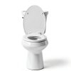 Mayfair Cassel Slow Close Toilet Seat Bone Elongated Premium Wood-3