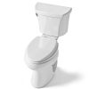 Mayfair Cassel Slow Close Toilet Seat Bone Elongated Premium Wood-2