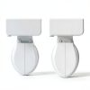 Brondell L60-EW Heated Toilet Seat White Elongated-1