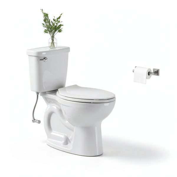 American Standard 5503A00B.020 Slow Elongated Closed Front Toilet Seat, White-5