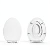 Family Toilet Seat 1M Slow Close Quick Release Elongated Toddler Seat-8