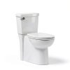 Bath Royale Slow Close Toilet Seat BR501-00 White Elongated, Stain-Resistant and Easy to Keep Clean, Heavy Duty Fits All Toilet Brands, Executive Series-8