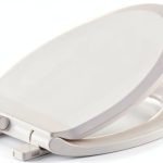 American Standard 5503A00B.020 Slow Elongated Closed Front Toilet Seat, White-0