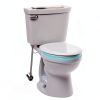 Brondell L60-EW Heated Toilet Seat White Elongated-6