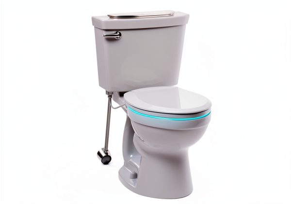 Brondell L60-EW Heated Toilet Seat White Elongated-6