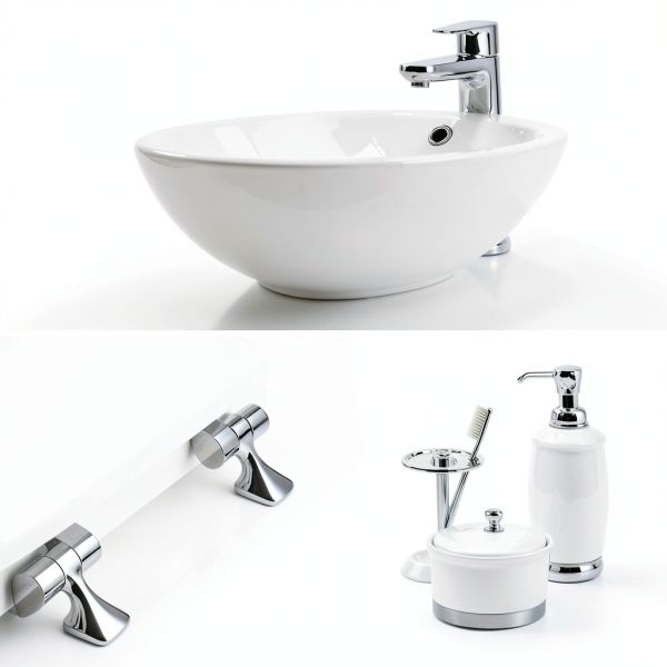 Toilet Seat Mayfair 844CP 000 Round White Chrome Hinges Enameled Wood-3