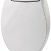 Brondell L60-EW Heated Toilet Seat White Elongated-0