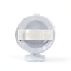 Mayfair Caswell Modern Slow Close Toilet Seat, Durable Plastic, Round, White-4