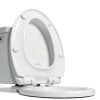 Bath Royale Slow Close Toilet Seat BR501-00 White Elongated, Stain-Resistant and Easy to Keep Clean, Heavy Duty Fits All Toilet Brands, Executive Series-4