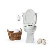 Mayfair NextStep2 Slow-Close Toilet Seat with Built-In Toddler Potty Training Seat, Removable, White, Elongated-13