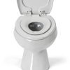 Mayfair NextStep2 Slow-Close Toilet Seat with Built-In Toddler Potty Training Seat, Removable, White, Elongated-9