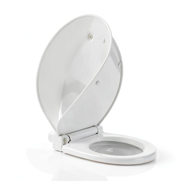 Family Toilet Seat 1M Slow Close Quick Release Elongated Toddler Seat-5