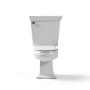 KOHLER K-4774-0 Brevia Elongated White Toilet Seat with Quick-Release Hinges And Quick-Attach Hardware For Easy Clean, White-7