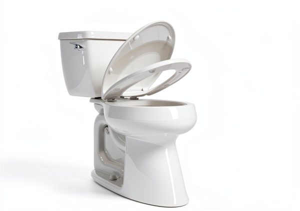 Bath Royale Slow Close Toilet Seat BR501-00 White Elongated, Stain-Resistant and Easy to Keep Clean, Heavy Duty Fits All Toilet Brands, Executive Series-2