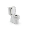 Mayfair NextStep2 Slow-Close Toilet Seat with Built-In Toddler Potty Training Seat, Removable, White, Elongated-12